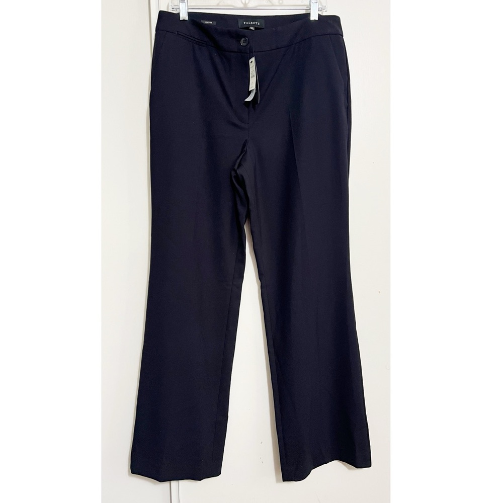NWT Talbots Heritage Trousers 12 Black